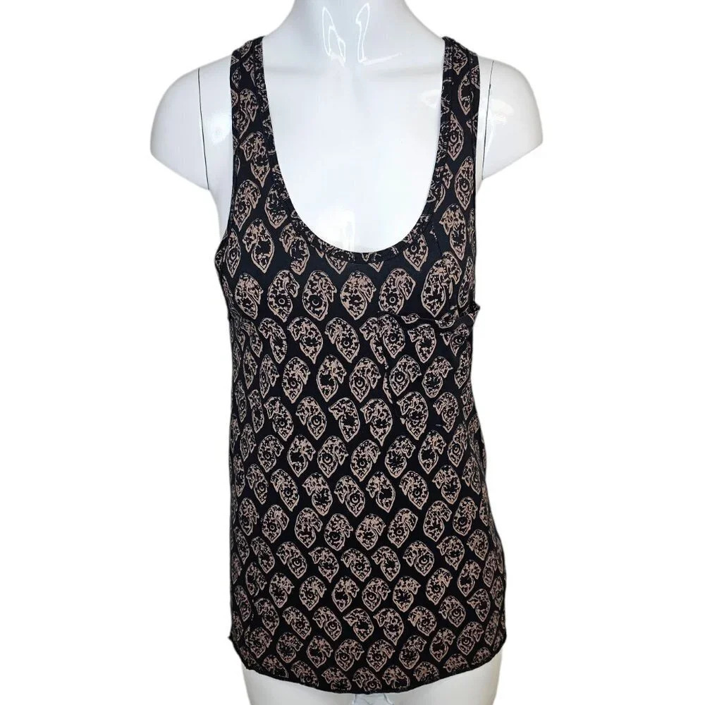 Aritzia  Wilfred Paisley Pocket Tank Size XXS